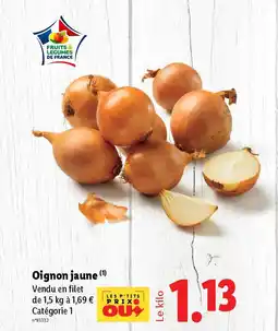 Lidl Oignon jaune offre