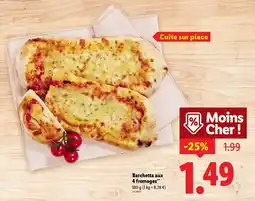Lidl Barchetta aux 4 fromages offre