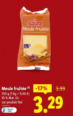 Meule fruitée