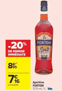 Carrefour Market FORTENI Apéritivo offre