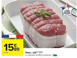 Carrefour Market Veau: rôti offre