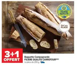 Carrefour Market Baguette campagnarde filiere qualite carrefour offre