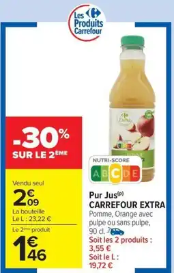 Carrefour Market CARREFOUR EXTRA Pur Jus offre