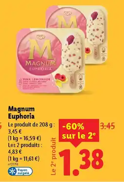 Lidl Magnum euphoria offre
