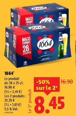 Lidl 1664 offre
