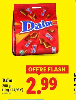 Lidl Daim offre
