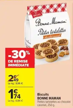 Carrefour Market BONNE MAMAN Biscuits offre