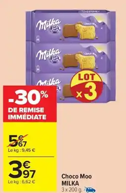 Carrefour Market MILKA Choco Moo offre