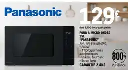 E.Leclerc Four à micro-ondes 25L Panasonic offre