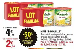E.Leclerc Maïs 'Bonduelle' offre