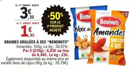 E.Leclerc GRAINES GRILLÉES À SEC “BENENUTS” offre