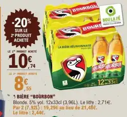 E.Leclerc BIÈRE “BOURBON” offre