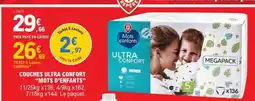 E.Leclerc COUCHES ULTRA CONFORT “MOTS D’ENFANTS” offre