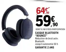 E.Leclerc CASQUE BLUETOOTH “BOUNCE” offre