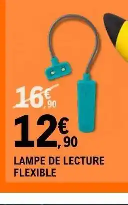 E.Leclerc LAMPE DE LECTURE FLEXIBLE offre