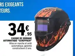 E.Leclerc CASQUE DE SOUDAGE AUTOMATIQUE SCHEPPACH offre
