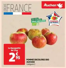 Auchan Pommes Bicolores Bio Auchan offre