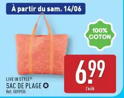 ALDI Sac de plage offre
