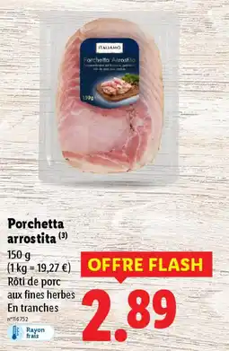 Lidl Porchetta arrostita offre
