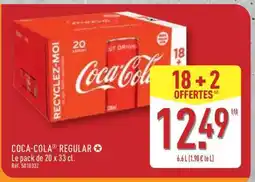 ALDI COCA-COLA REGULAR offre