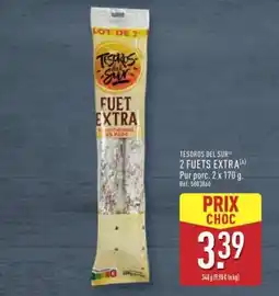 ALDI TESOROS DEL SUR 2 FUETS EXTRA offre