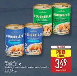 ALDI 6 QUENELLES offre