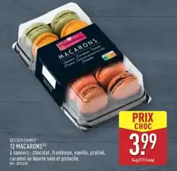 ALDI 12 macarons offre