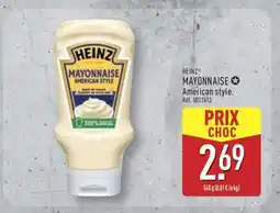 ALDI HEINZ MAYONNAISE offre