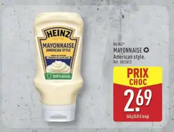 ALDI HEINZ MAYONNAISE offre