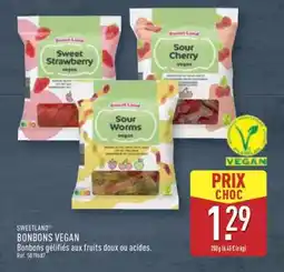 ALDI SWEETLAND BONBONS VEGAN offre