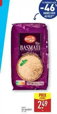 ALDI Riz Basmati Bon-Ri offre