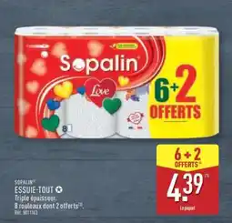 ALDI SOPALIN Essuie-tout offre
