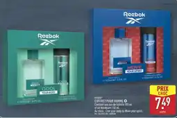 ALDI Reebok Coffret Pour Homme offre