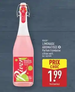 ALDI RIVER LIMONADE AROMATISÉE offre