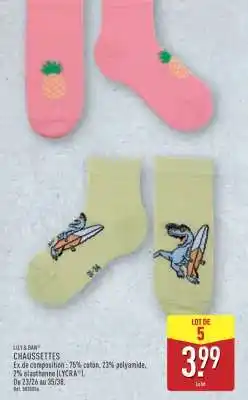 ALDI Chaussettes offre