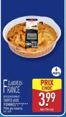 ALDI Tarte Aux Pommes offre