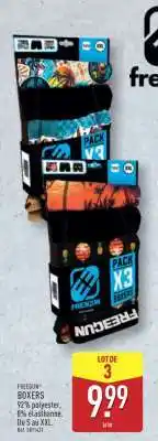 ALDI FREEGUN BOXERS offre