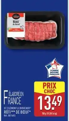 ALDI Rôti de Bœuf offre