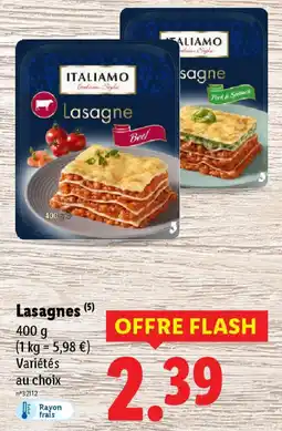 Lasagnes