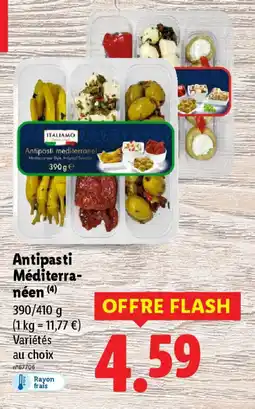 Lidl Antipasti méditerra néen offre