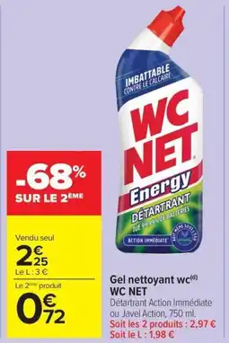 Carrefour Market WC NET Gel nettoyant wc offre