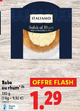 Lidl Baba aurhum offre