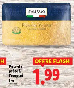 Lidl Polenta prête à l'emploi offre