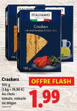 Lidl Crackers offre
