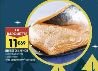 Leader Price Filet de saumon offre