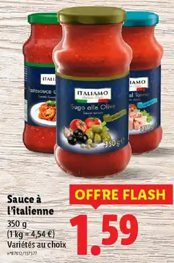 Lidl Sauce à l'italienne offre