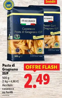 Lidl Pasta di gragnano igp offre