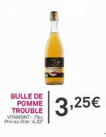 Bulle de pomme trouble