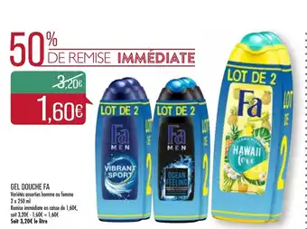 Match Gel douche fa offre