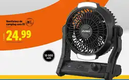 Lidl Ventilateur de camping sans fil offre